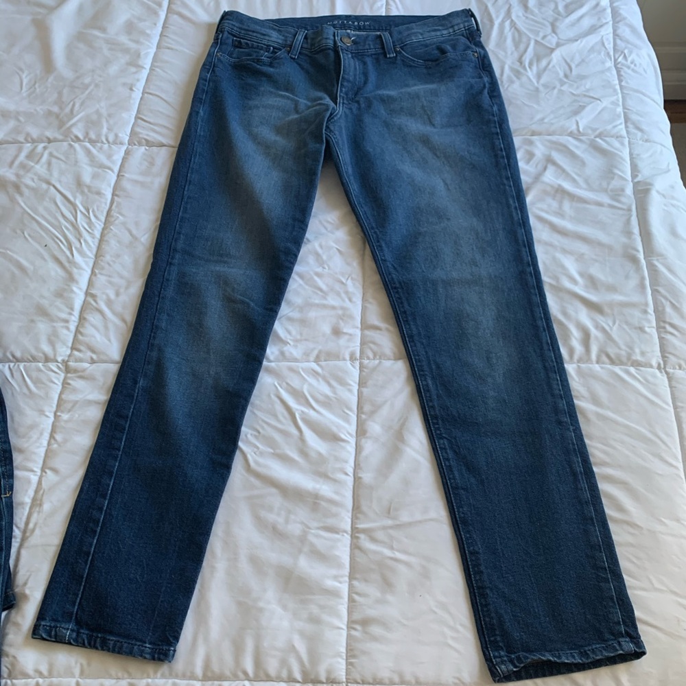 Mitt and Bow Boyfriend Jeans